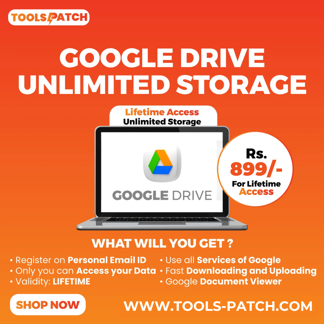 Google Drive – Unlimited Storage