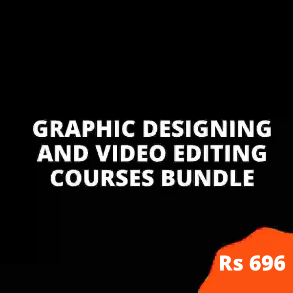 Graphic Designing and Video Editing Bundle